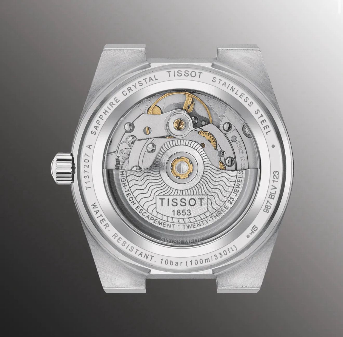 RELOJ TISSOT PRX AUTOMATICO  VERDE CLARO - 4