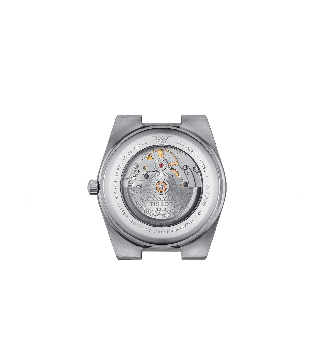 RELOJ TISSOT PRX AUTOMATICO BLUE ICE POWERMATIC 80 - 3