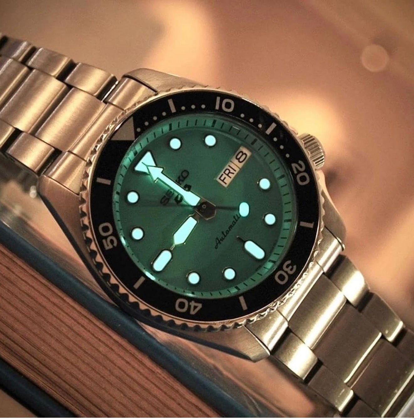 RELOJ SEIKO 5 SPORTS AUTOMATICO TIFANY - 8