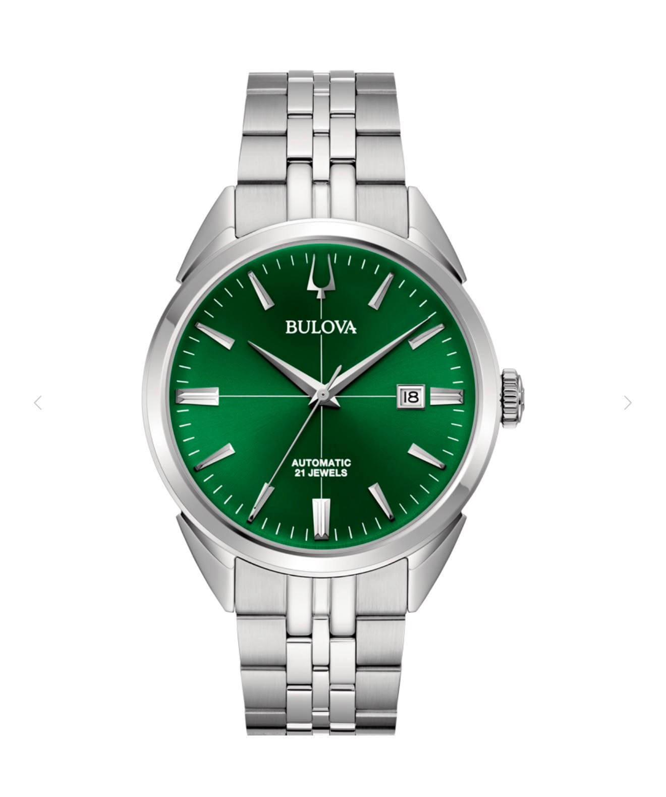 RELOJ BULOVA SURVEYOR AUTOMATICO CARATULA VERDE - 1