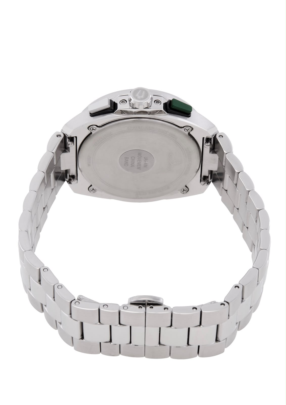 RELOJ BULOVA RACING CRONOGRAFO CARTULA VERDE - 5