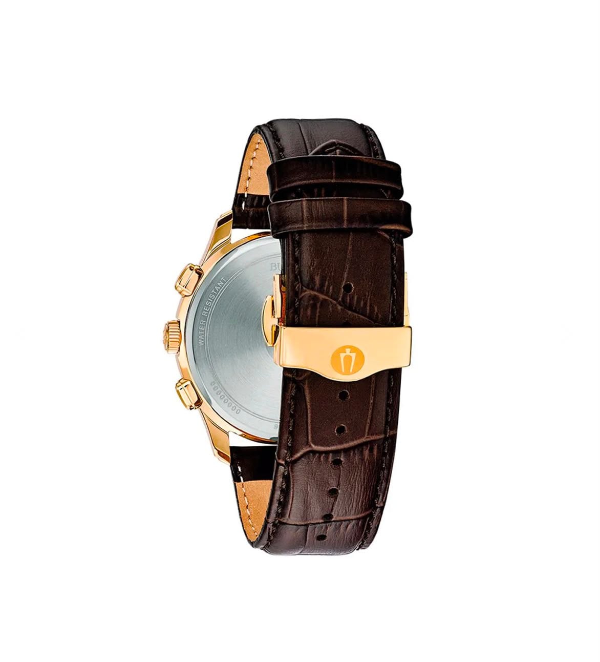 RELOJ BULOVA WILTON CRONOGRAFO DORADO - 3
