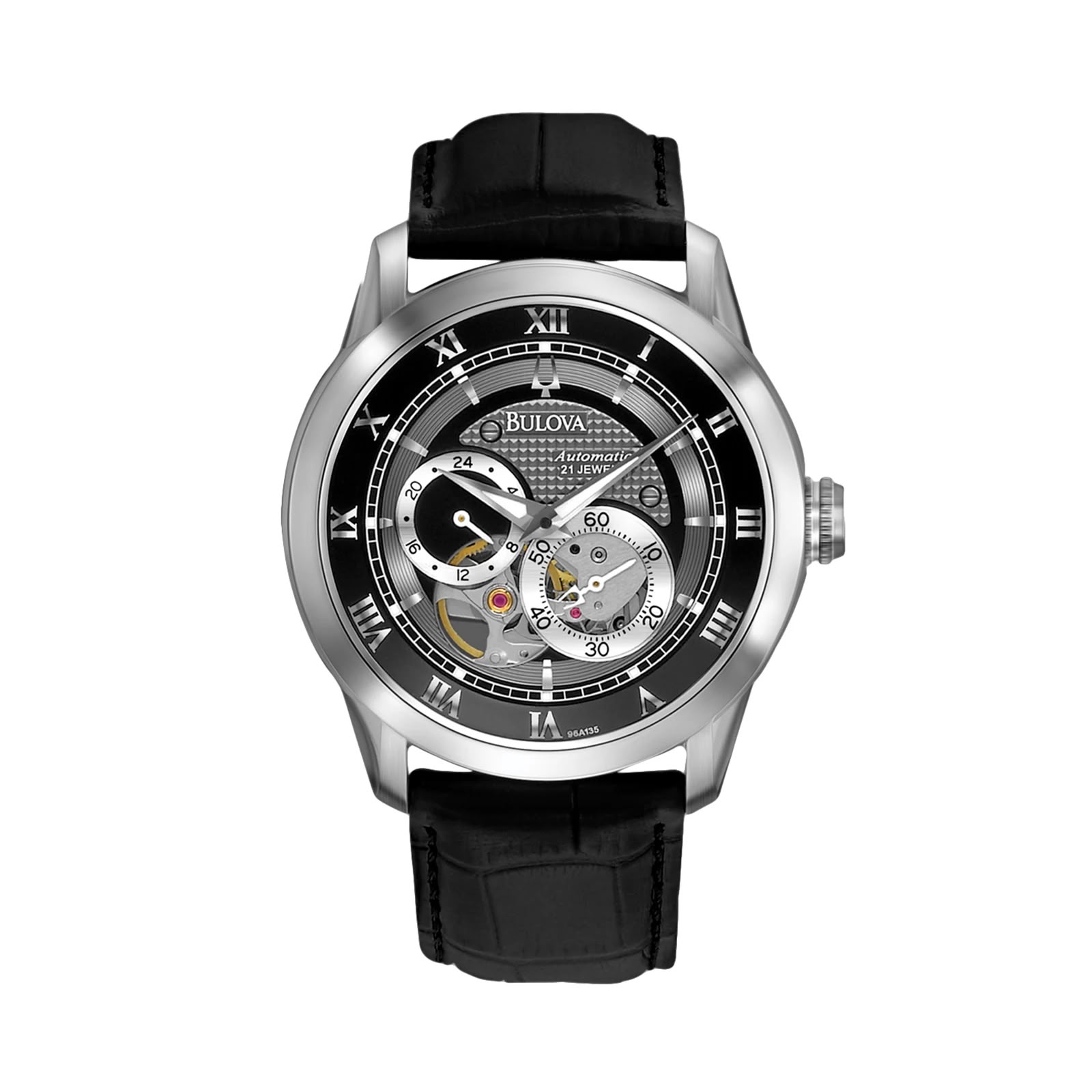 RELOJ BULOVA SUTTON CLASSIC AUTOMATICO NEGRO - 1