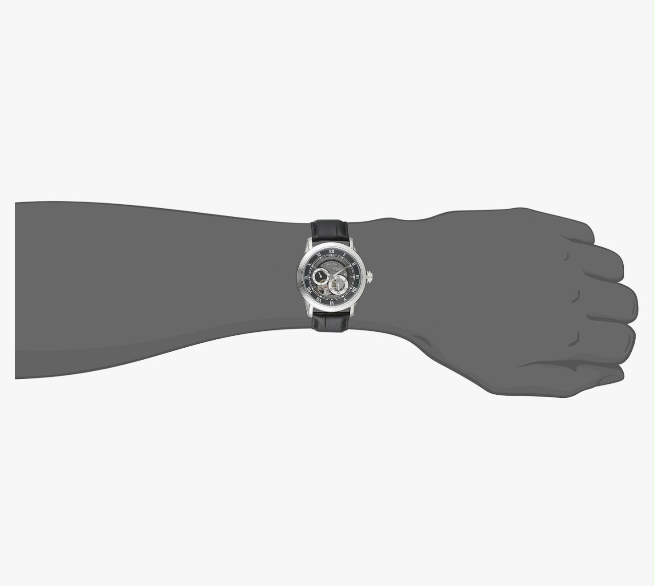RELOJ BULOVA SUTTON CLASSIC AUTOMATICO NEGRO - 3