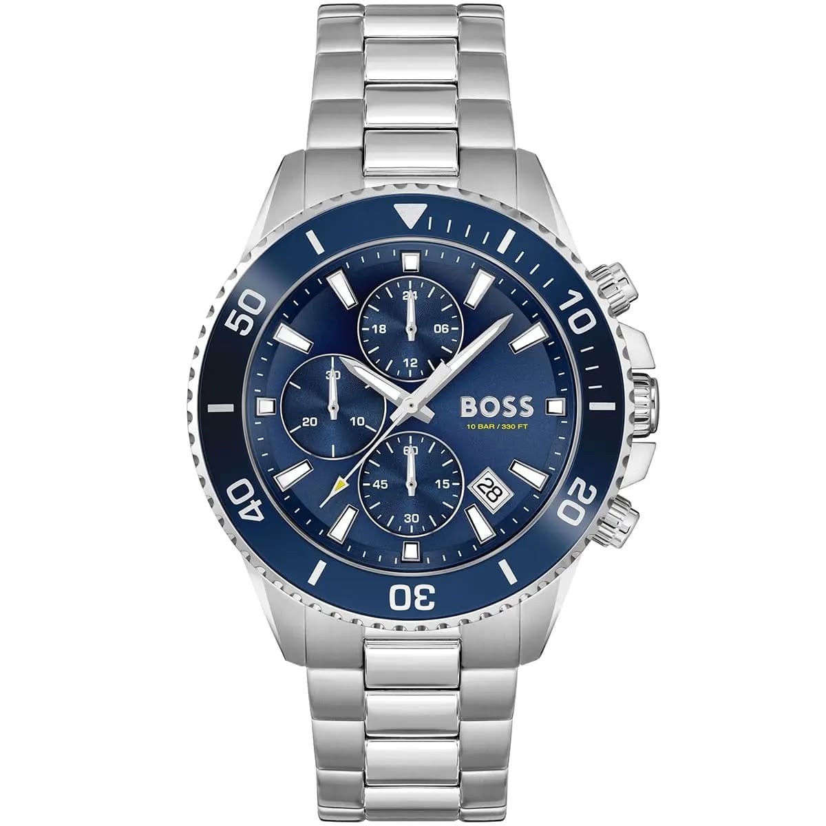 RELOJ BOSS ADMIRAL CRONOGRAFO BISEL AZUL - 1