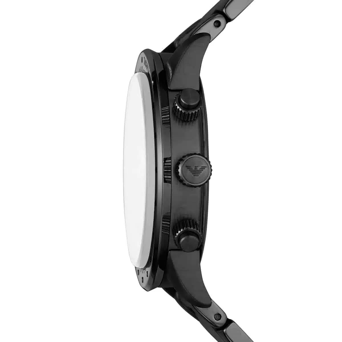 RELOJ EMPORIO ARMANI MARIO NEGRO CRONOGRAFO - 4