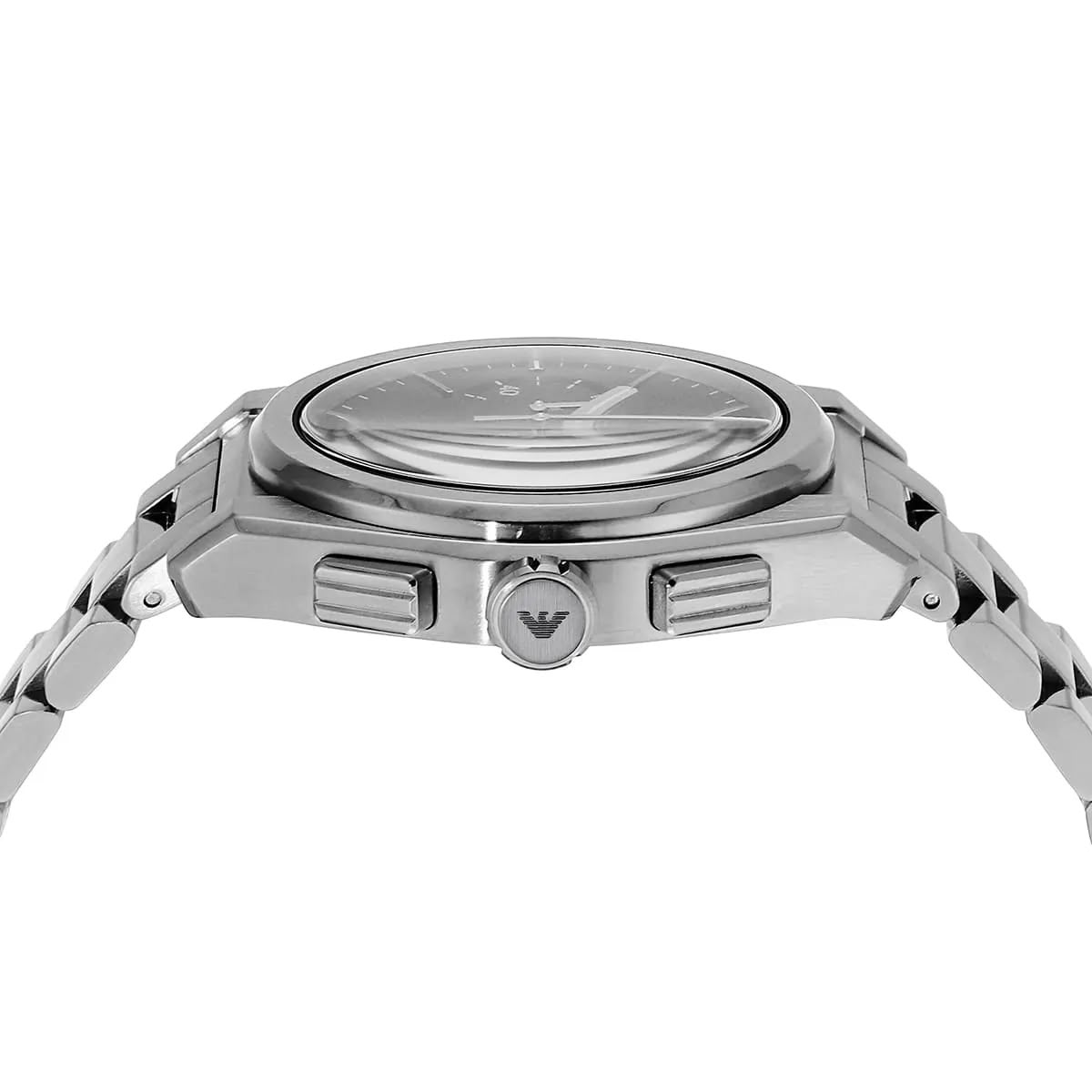 RELOJ EMPORIO ARMANI FEDERICO PLATEADO CRONOGRAFO - 5