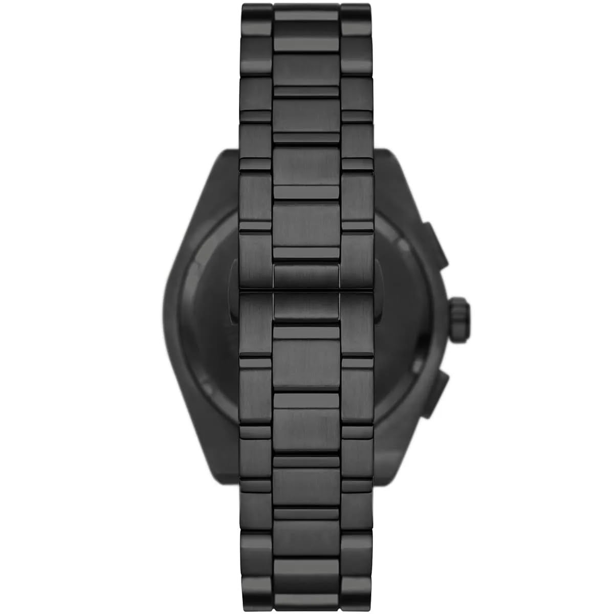 RELOJ EMPORIO ARMANI FEDERICO GRIS PANTALLA AZUL CRONOMETRO - 3