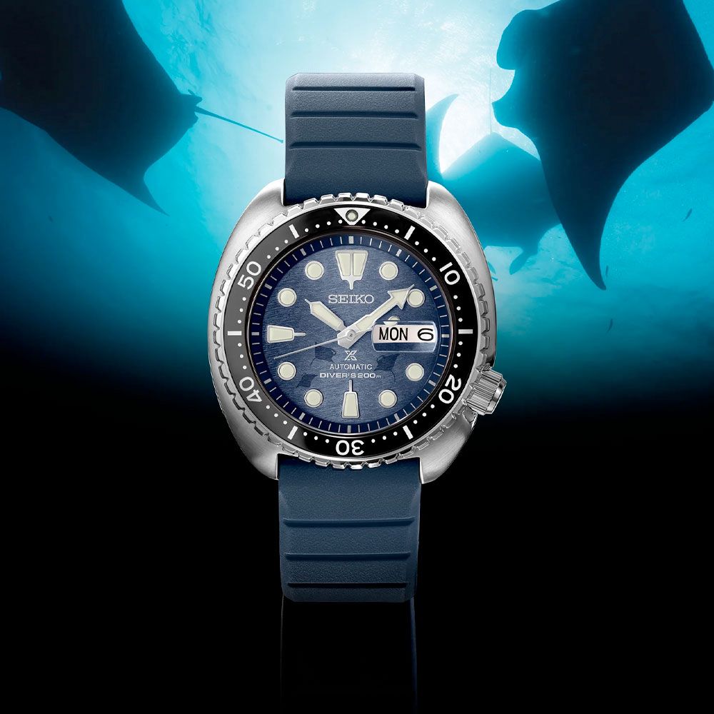 RELOJ SEIKO PROSPEX OCEAN MANTARAYA AUTOMATICO - 3