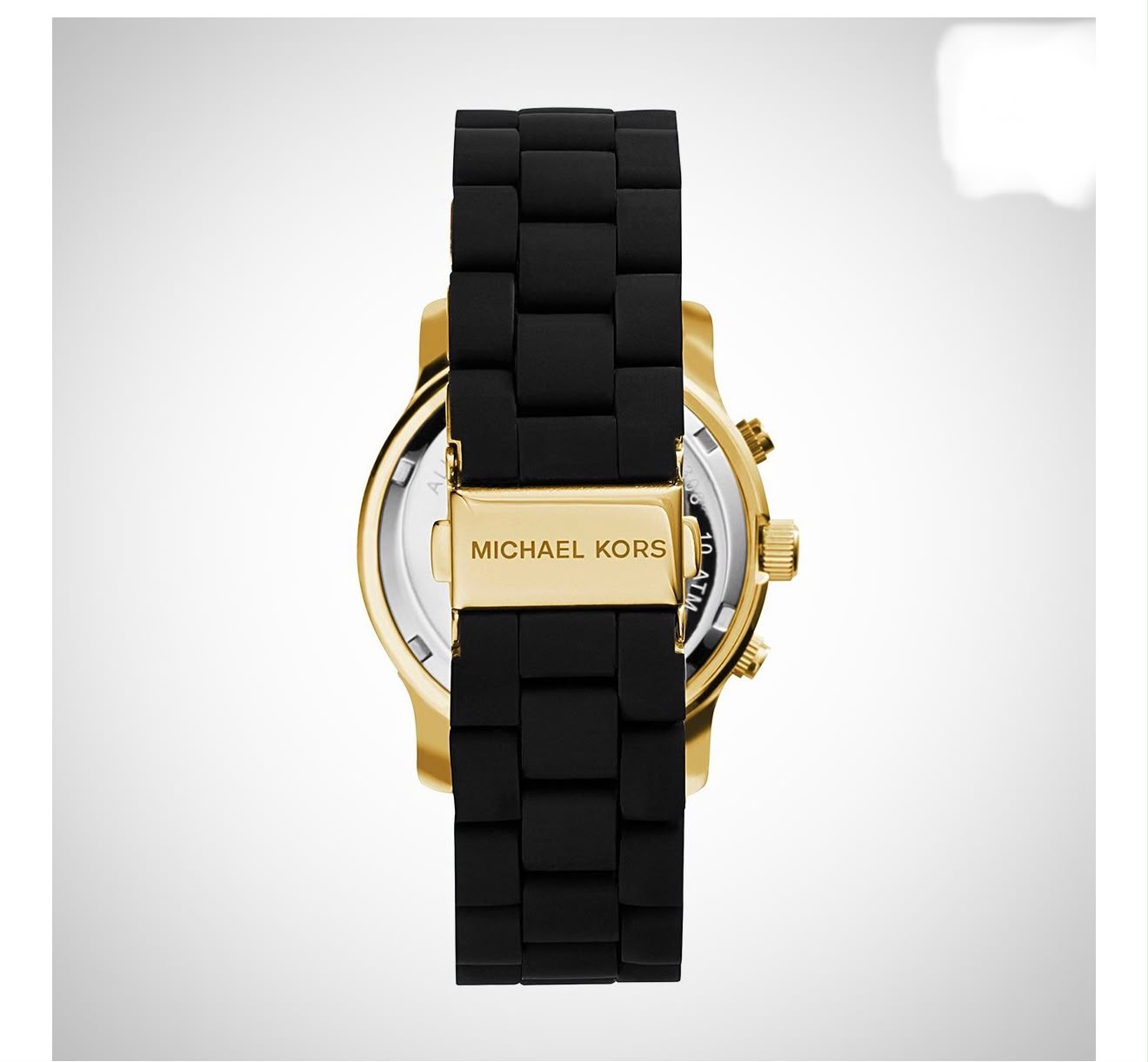 RELOJ MICHAEL KORS RUNWAY CRONOGRAFO CORREA SILICONA Y ACERO INOXIDABLE - 4