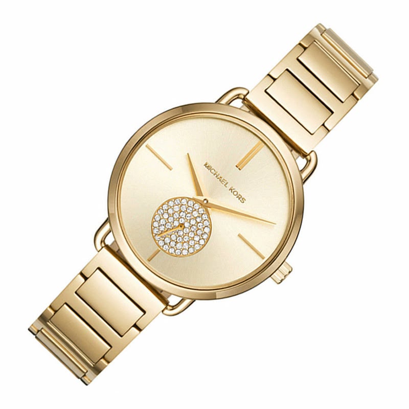 RELOJ MICHAEL KORS PORTIA COLOR DORADO ACERO INOXIDABLE - 4