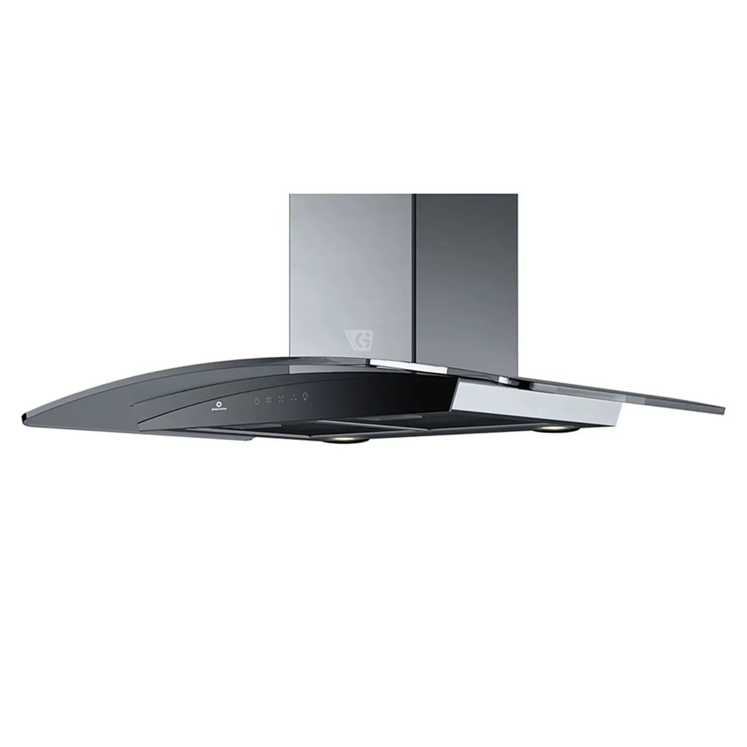 CAMPANA INDURAMA 90 CM EXTRACTORA TIPO CHIMENEA CEI-90NEVC - 3