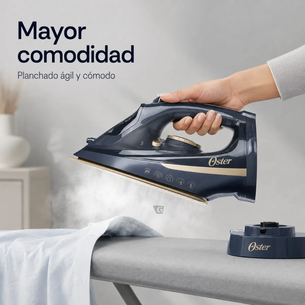 PLANCHA A VAPOR OSTER GCSTCC5000 INALÁMBRICA 2 EN 1 - 5