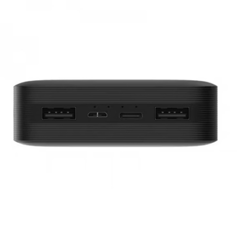 CARGADOR PORTATIL XIAOMI POWER BANK REDMI 20000MAH FAST CHARGER NEGRO - 4