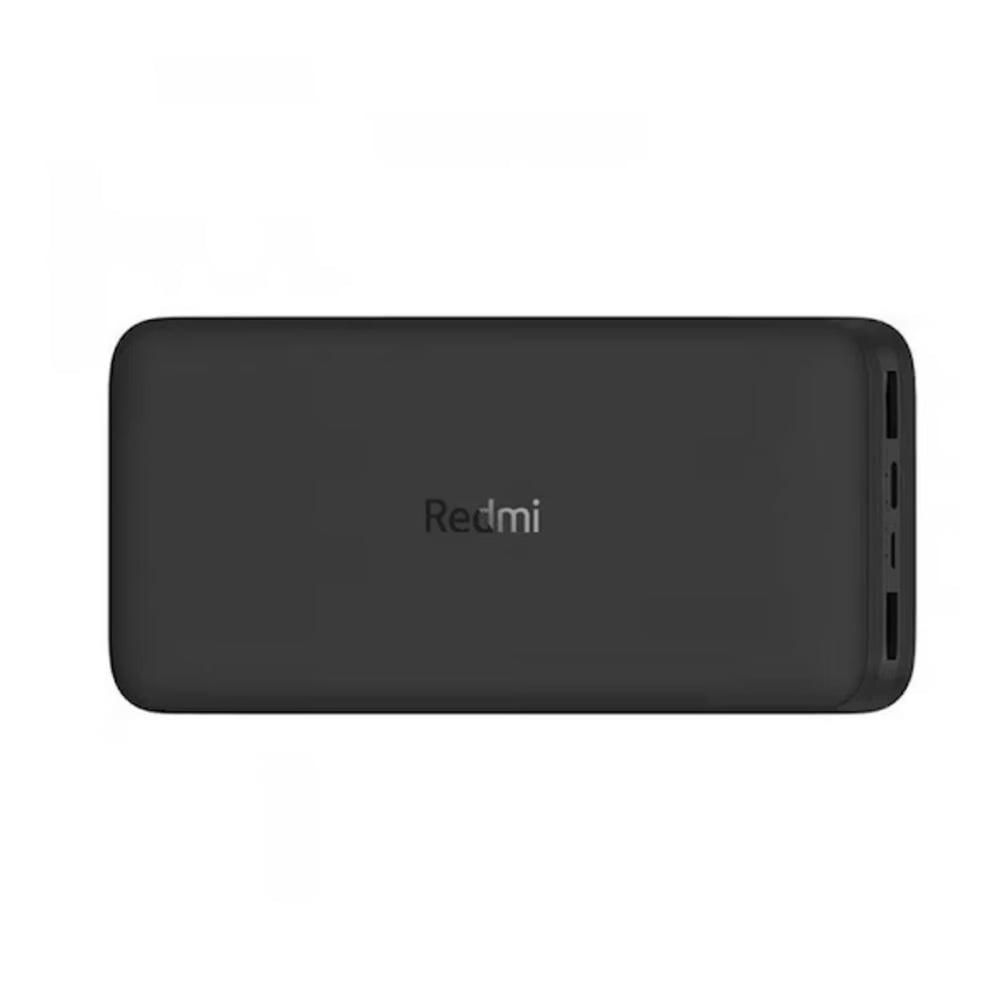 CARGADOR PORTATIL XIAOMI POWER BANK REDMI 20000MAH FAST CHARGER NEGRO - 5