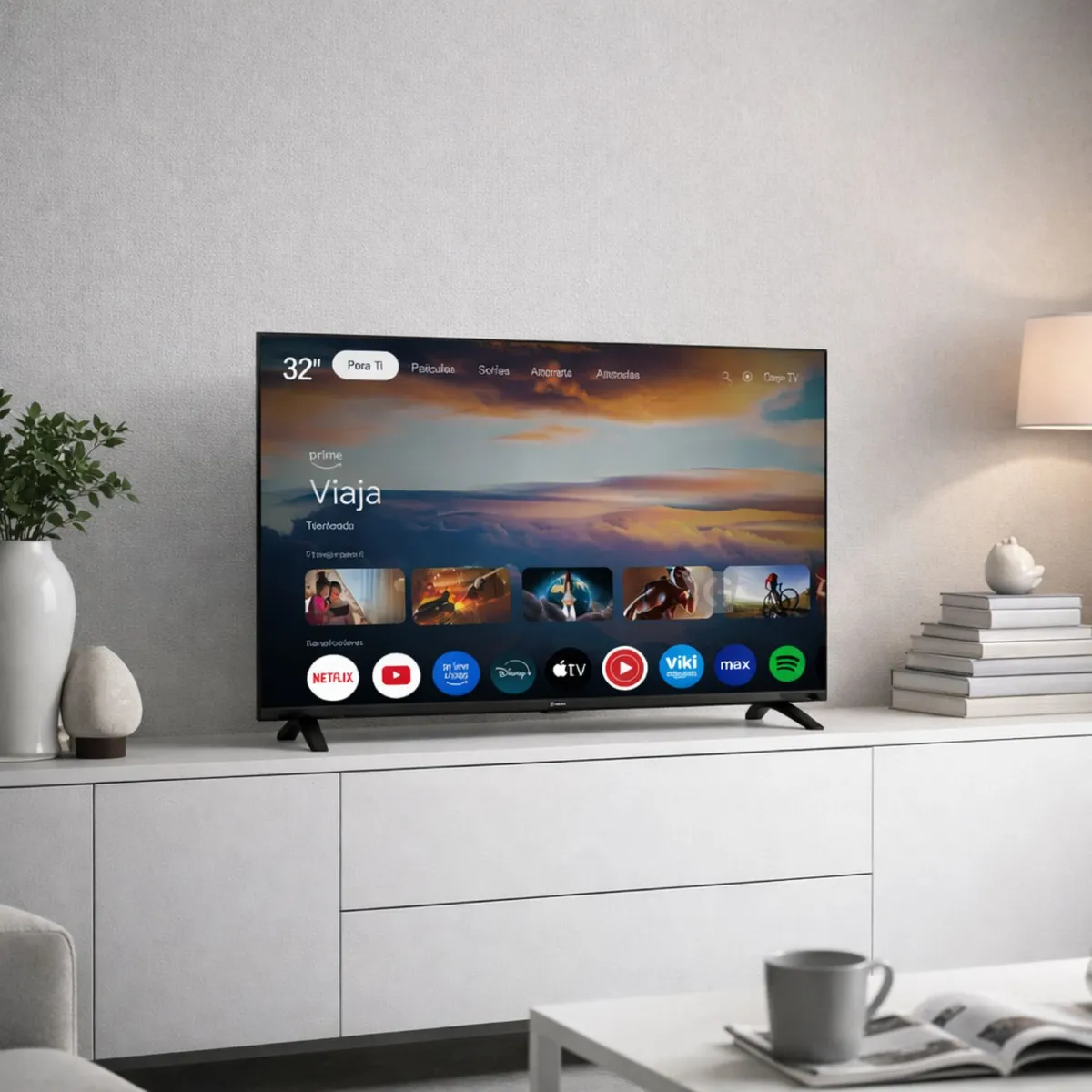 TELEVISOR MIRAY GOOGLE TV LED HD 32 MS32-E2000GBT - 6