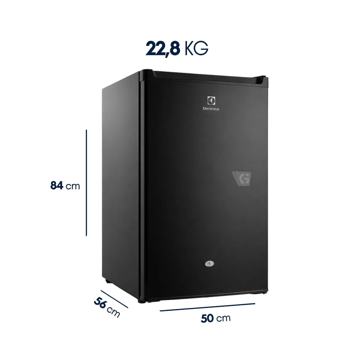 FRIGOBAR ELECTROLUX 122L EFFICIENT NEGRO ERA12D2P5AB - 3