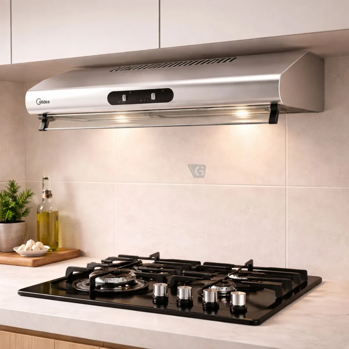 CAMPANA EXTRACTORA 24' 2 MOTORES ACERO INOXIDABLE MH60F49EM21SB-PE MIDEA - 6