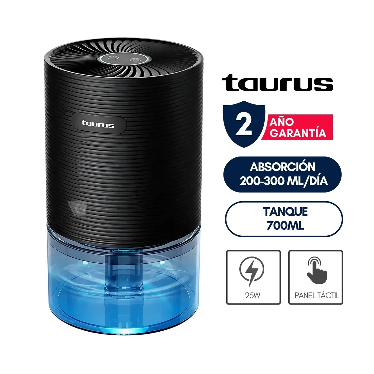 DESHUMEDECEDOR PORTÁTIL TAURUS MOD DH-250 - 1