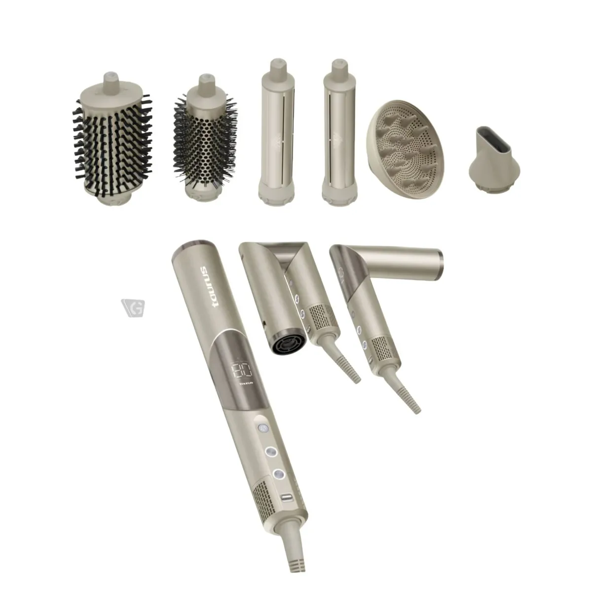 CEPILLO MOLDEADOR TAURUS MOD. AIR PRO FLEX 6 IN 1 - 2