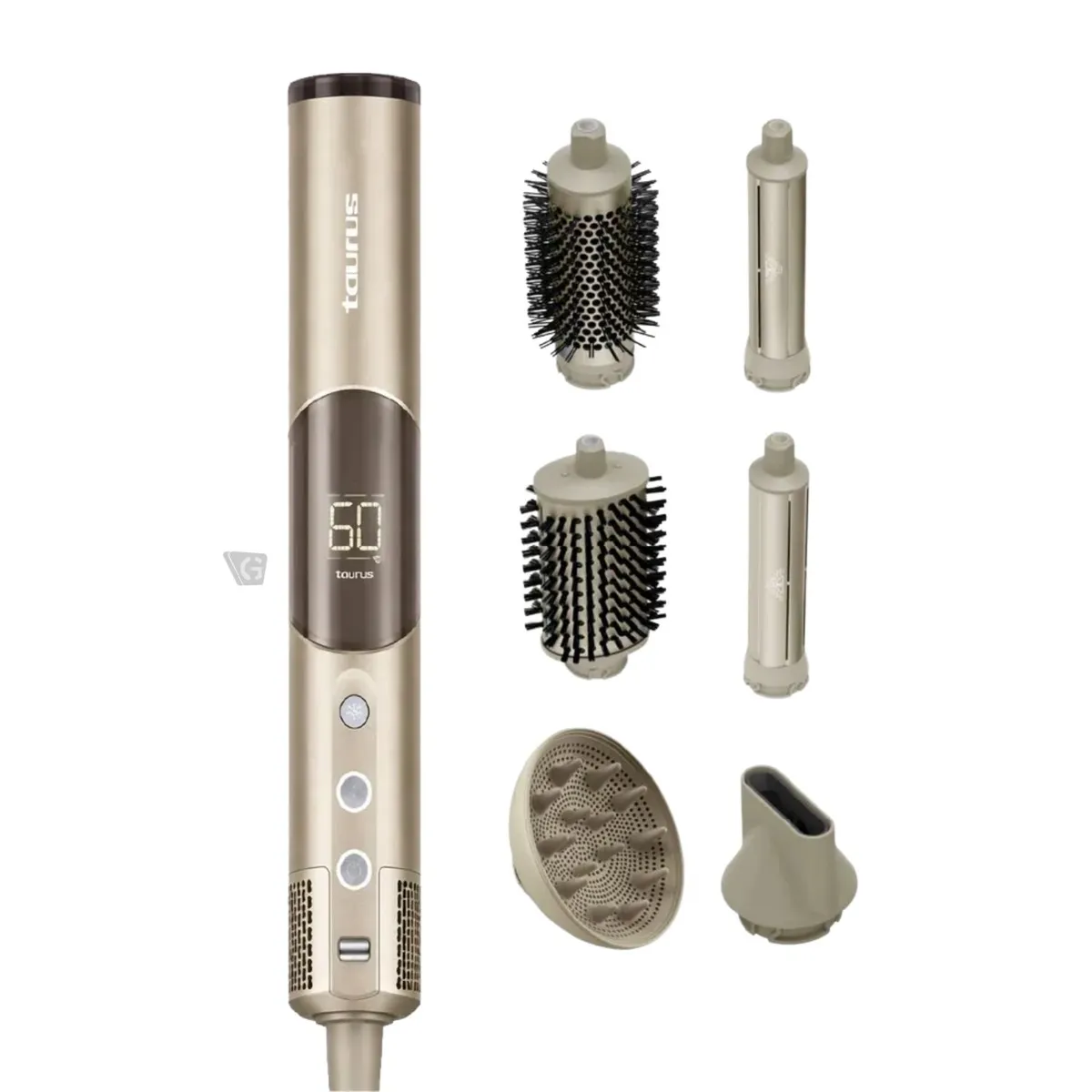 CEPILLO MOLDEADOR TAURUS MOD. AIR PRO FLEX 6 IN 1 - 3