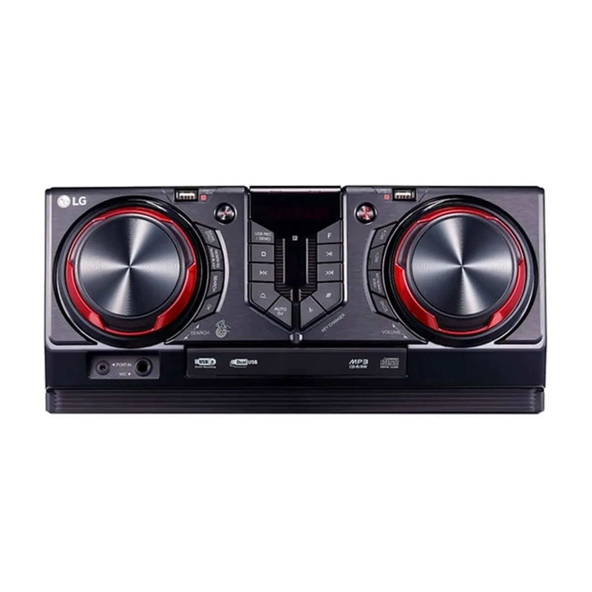 MINICOMPONENTE XBOOM BLUETOOTH KARAOKE 480 WATTS NEGRO LG CJ44 - 2
