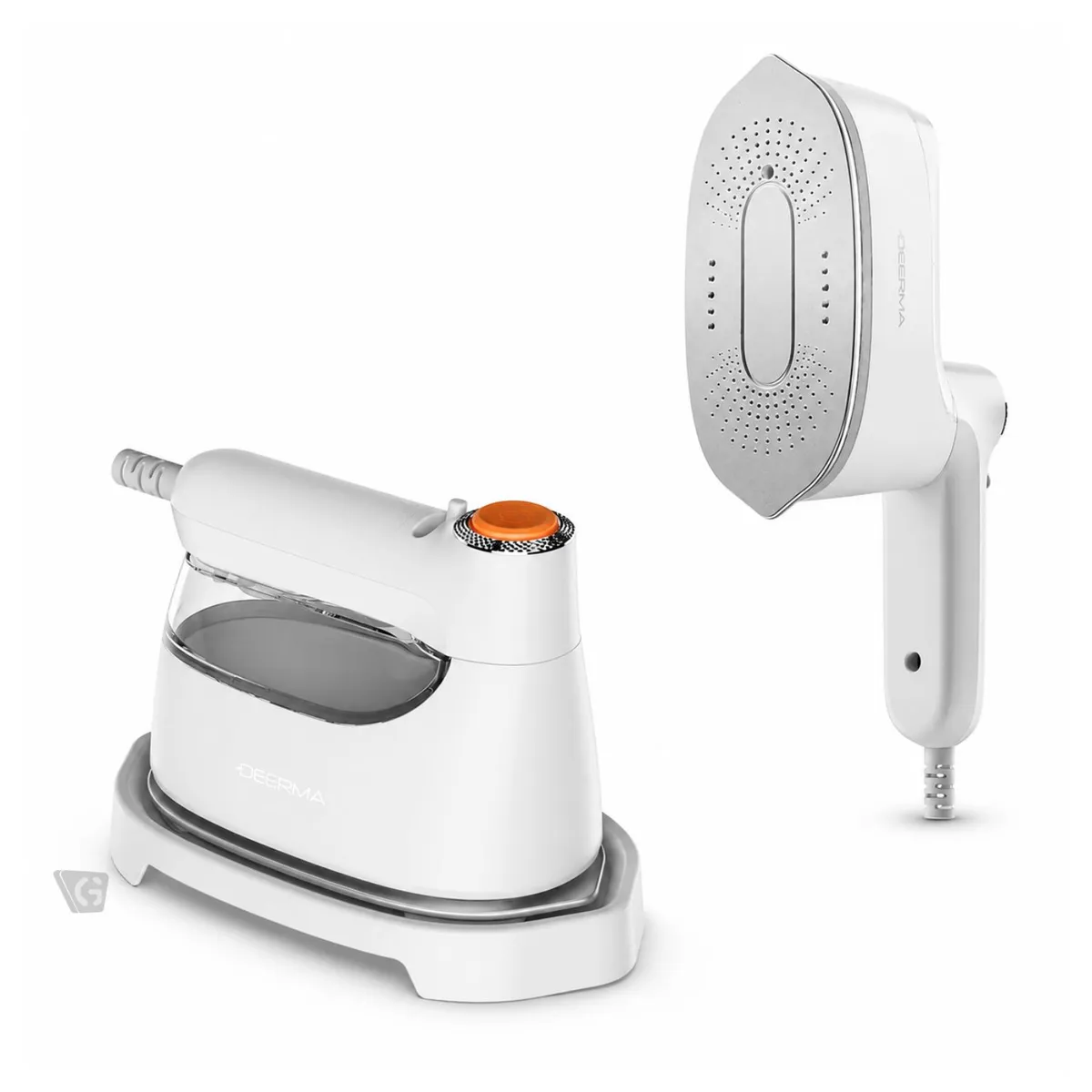 PLANCHA A VAPOR PORTÁTIL PARA ROPA DEERMA GT01 BLANCO - 4