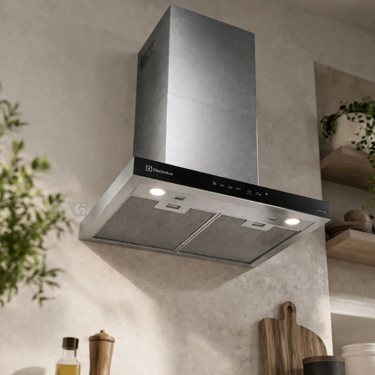 CAMPANA EMPOTRABLE ELECTROLUX DECORATIVA 60CM CE6TF - 8
