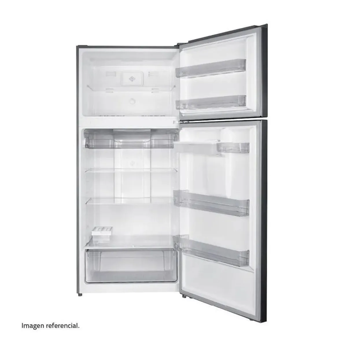 REFRIGERADORA TOP MOUNT CON DISPENSADOR NEGRA INDURAMA RI-578DN - 4