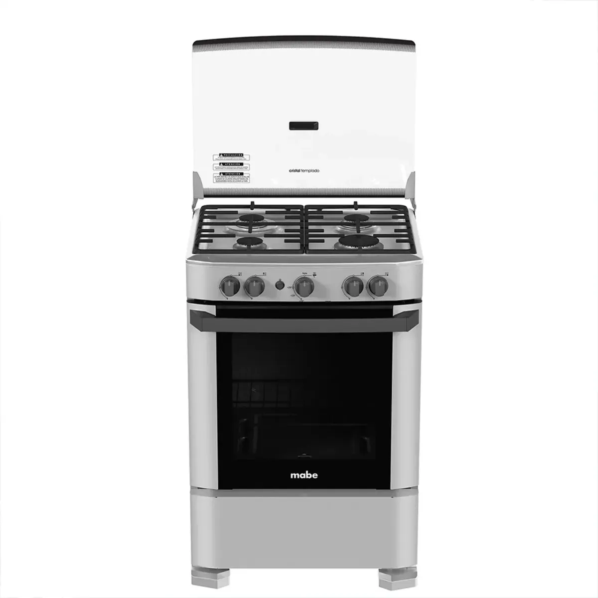 COCINA DE PISO A GAS 60CM SILVER MABE CMP6010FG1 - 4
