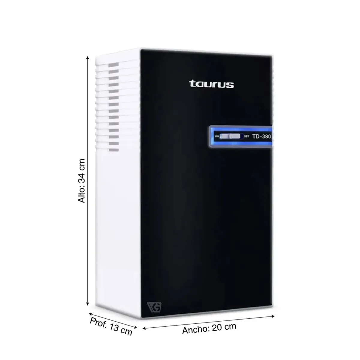 DESHUMEDECEDOR TAURUS TD-380 65W 380MLDÍA - 3