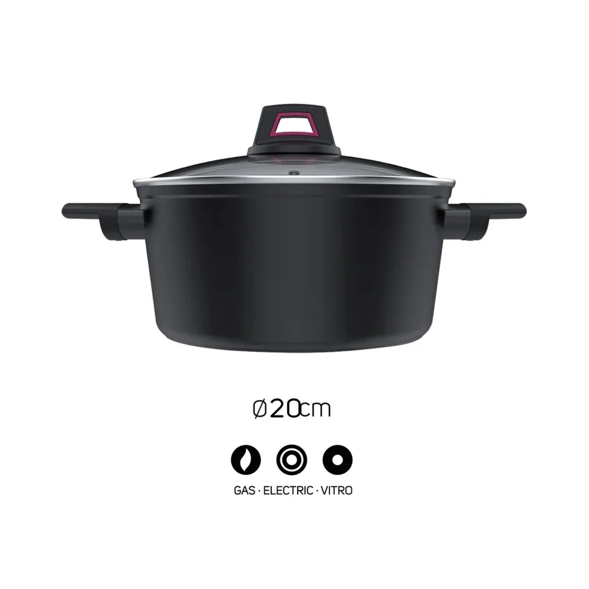OLLA DE ALUMINIO FORJADO 20 CM BEST MOMENTS PE9110060A - 1