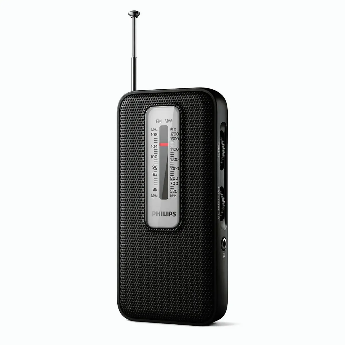 RADIO PHILIPS 100 WATTS PORTATIL TAR1506/00BK FM A BATERIA NEGRO - 2