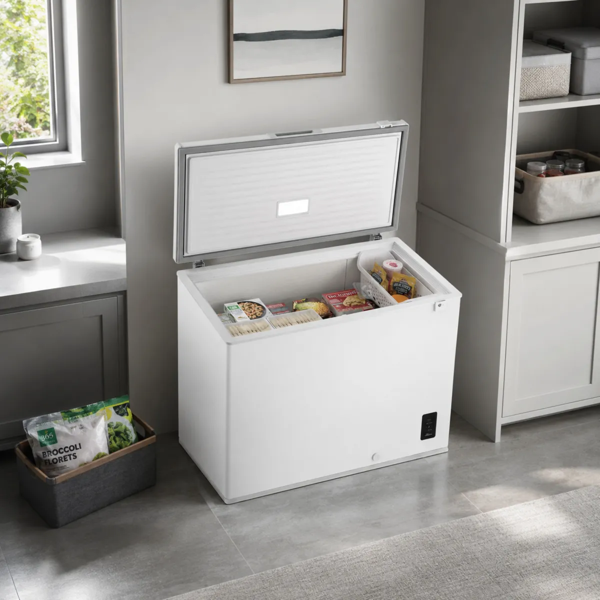 CONGELADOR HORIZONTAL ELECTROLUX 282L INVERTER BLANCO CON FUNCIÓN TURBO EFH30S2P5AW - 5