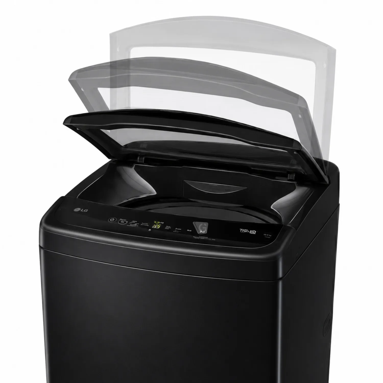 LAVADORA LG 19 KG TURBODRUM CARGA SUPERIOR ONYX NEGRO WT19OBVTB - 5