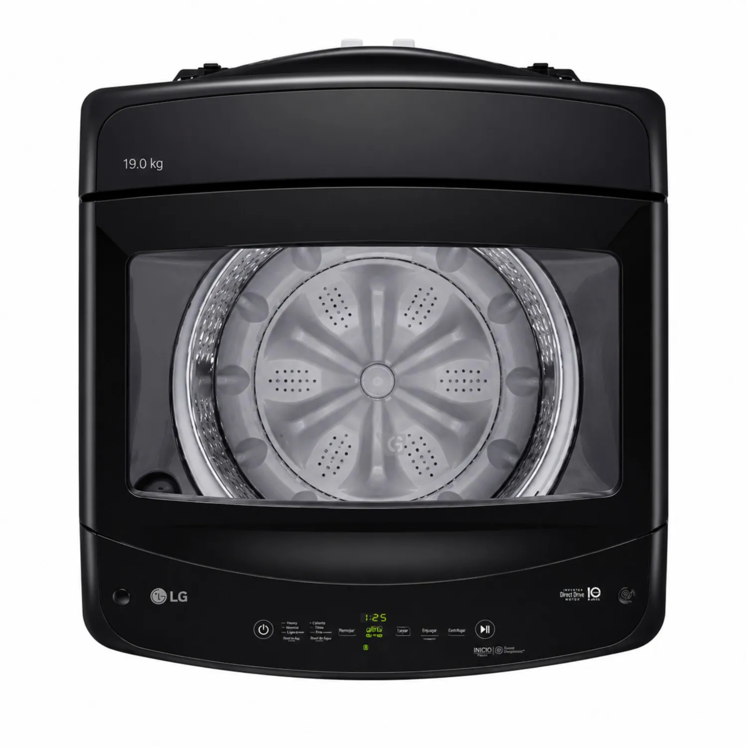 LAVADORA LG 19 KG TURBODRUM CARGA SUPERIOR ONYX NEGRO WT19OBVTB - 6