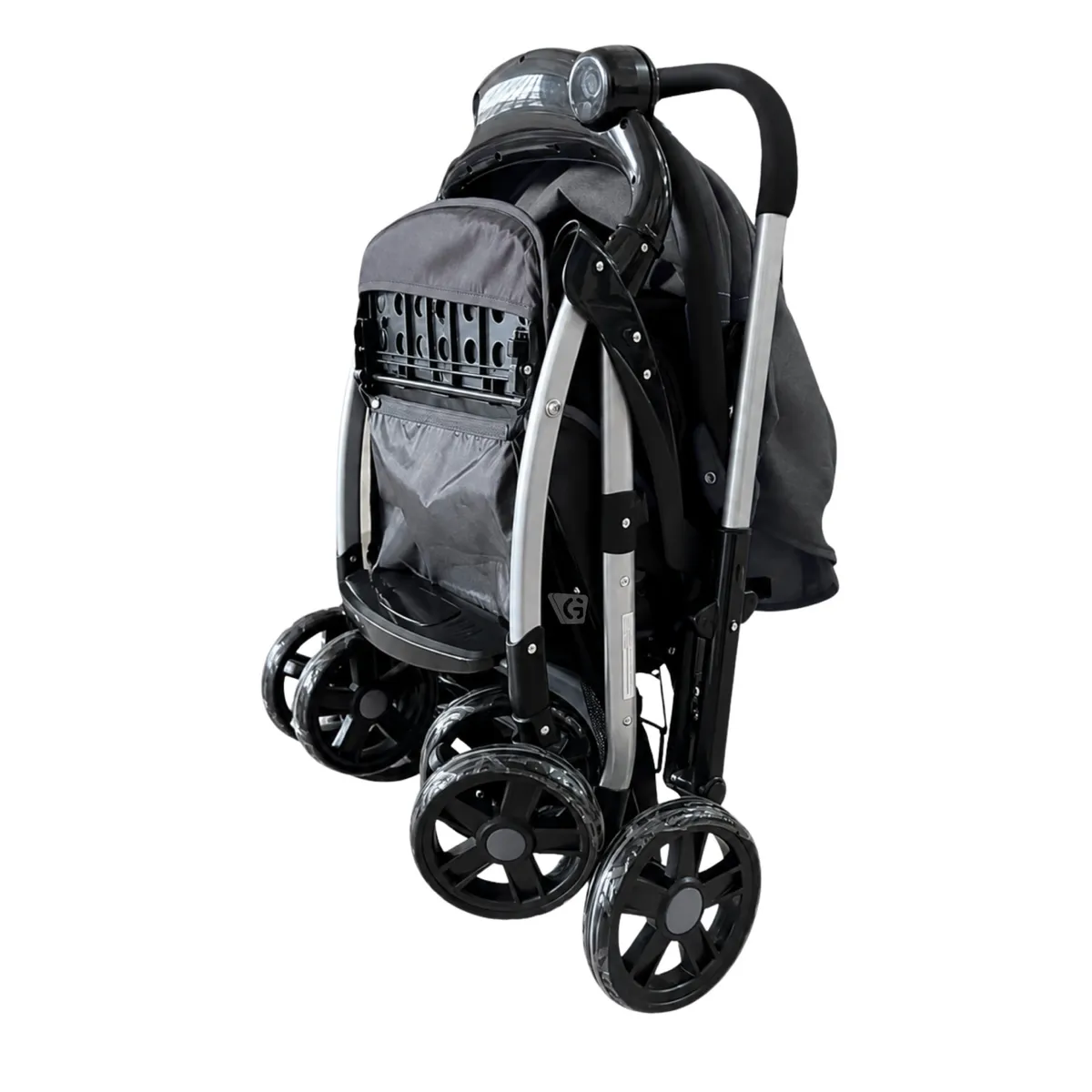 COCHE CUNA YODIE EBABY 1142-2 NEGRO - 3