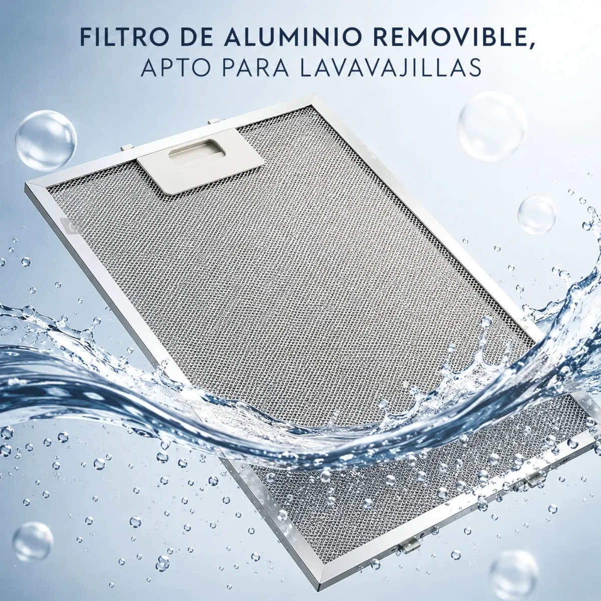CAMPANA EXTRACTORA ELECTROLUX 60CM ALTO PODER DE SUCCIÓN E ILUMINACIÓN LED NEGRA DE6SB - 7
