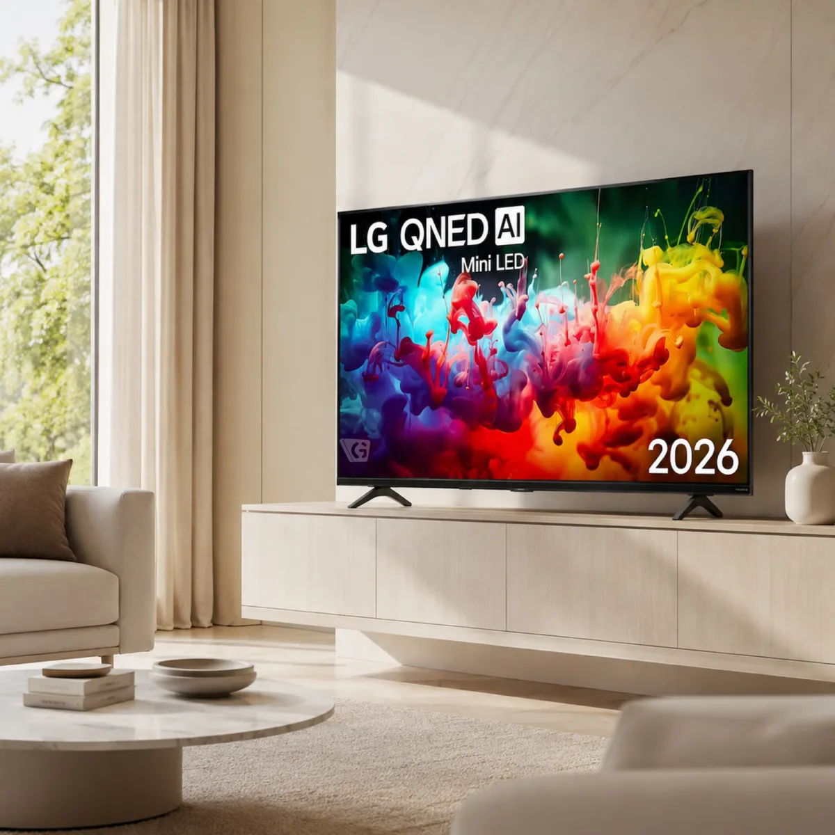 TELEVISOR 65 QNED MINILED 4K SMART TV NEGRO LG 65QNED70BSA - 4