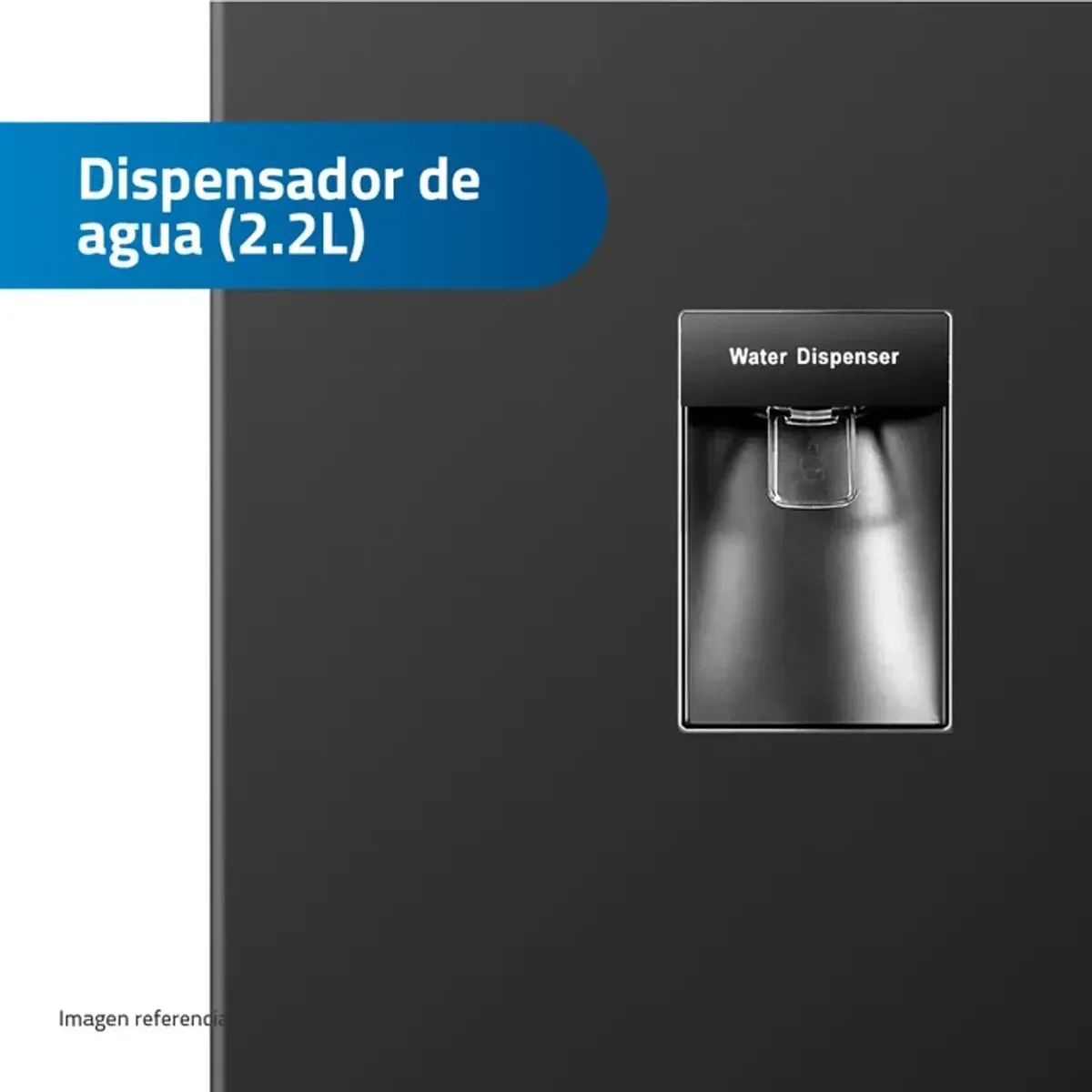 REFRIGERADORA TOP MOUNT 246 LITROS NEGRO INDURAMA RI-389DNI - 5