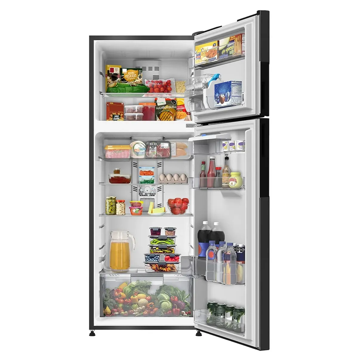 REFRIGERADORA NO FROST 382 L NETOS GRAFITO MABE RMP415GPG - 4