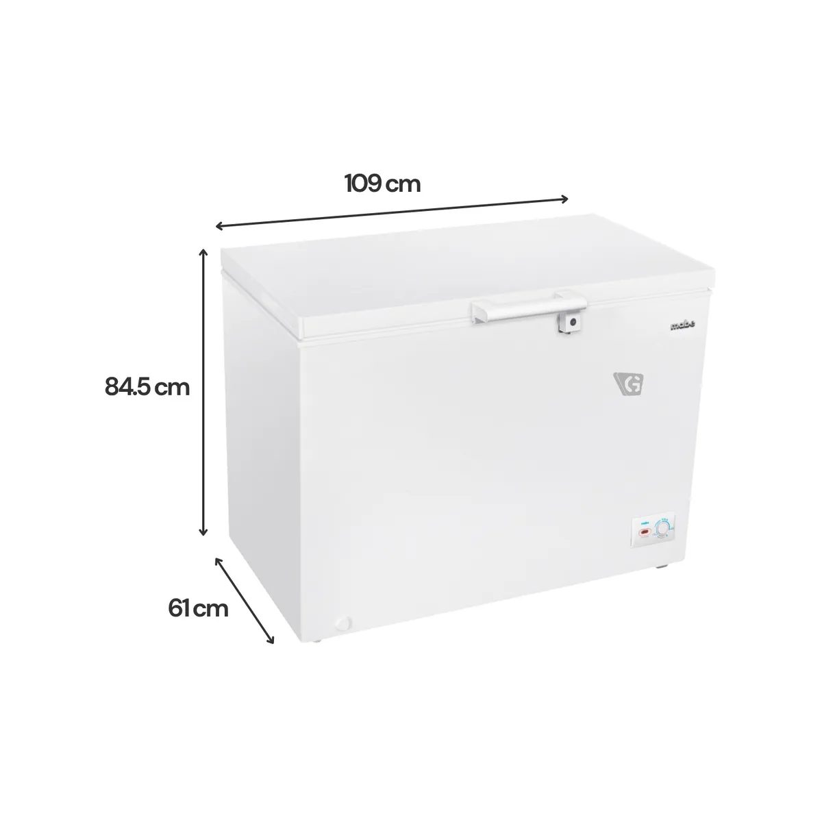 CONGELADOR HORIZONTAL 290 L NETOS BLANCO MABE - CHMHM290PHLB0 - 3