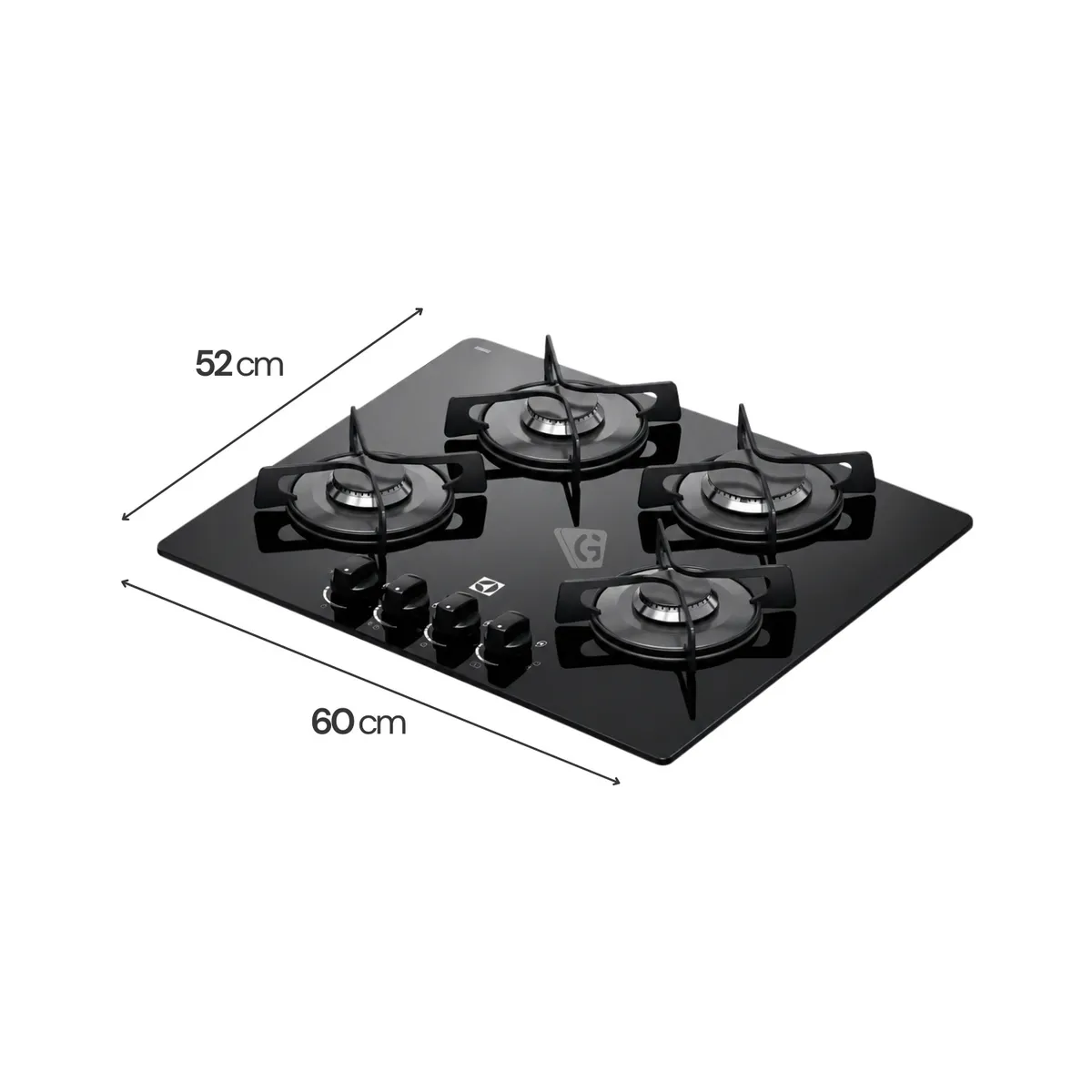 ENCIMERA EMPOTRABLE ELECTROLUX A GAS 4 QUEMADORES 60CM ETGZ24F0EPUB - 4