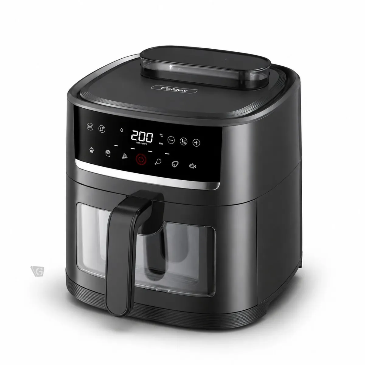 FREIDORA DE AIRE DIGITAL COLDEX 6L CX AF6D - 2