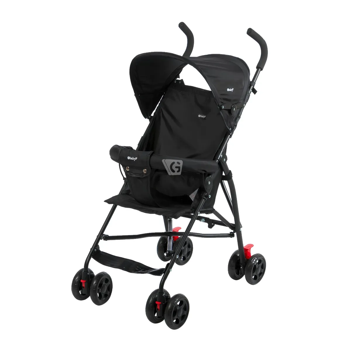 COCHE BASTÓN EBABY BLUM – EB2013 NEGRO - 2