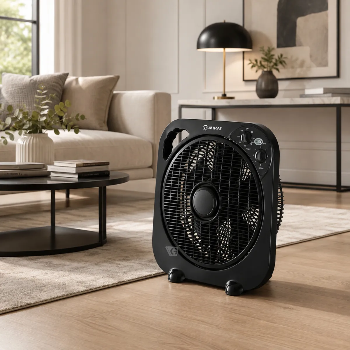 VENTILADOR CIRCULADOR MIRAY 12 VMC-1052 NEGRO - 4