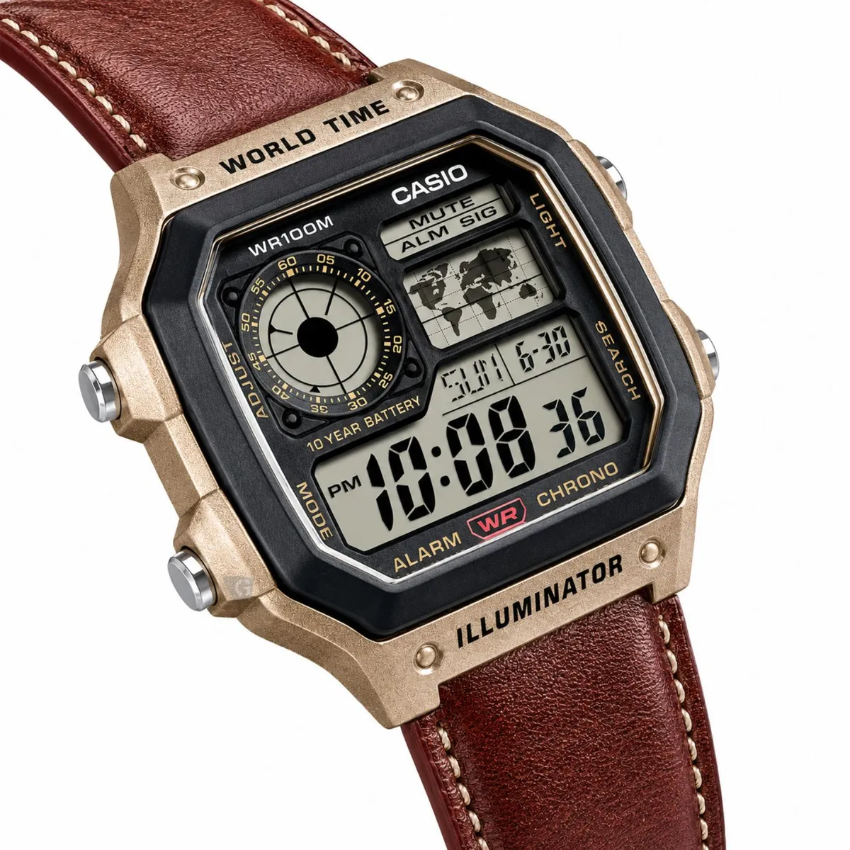 RELOJ CASIO DIGITAL AE-1200WHL-5A - 3