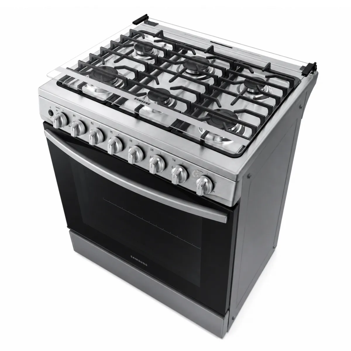 COCINA SAMSUNG A GAS, 6 HORNILLAS BLACK SMOG NX52T5311PS - 6