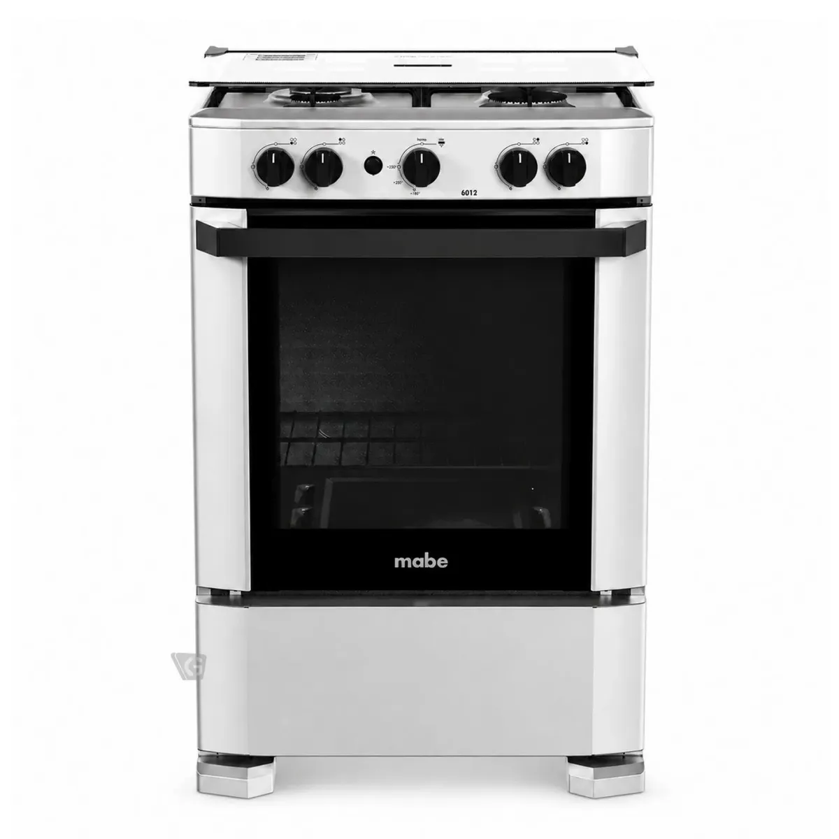 COCINA DE PISO A GAS 60 CM SILVER MABE - CMP6012AG1 - 2