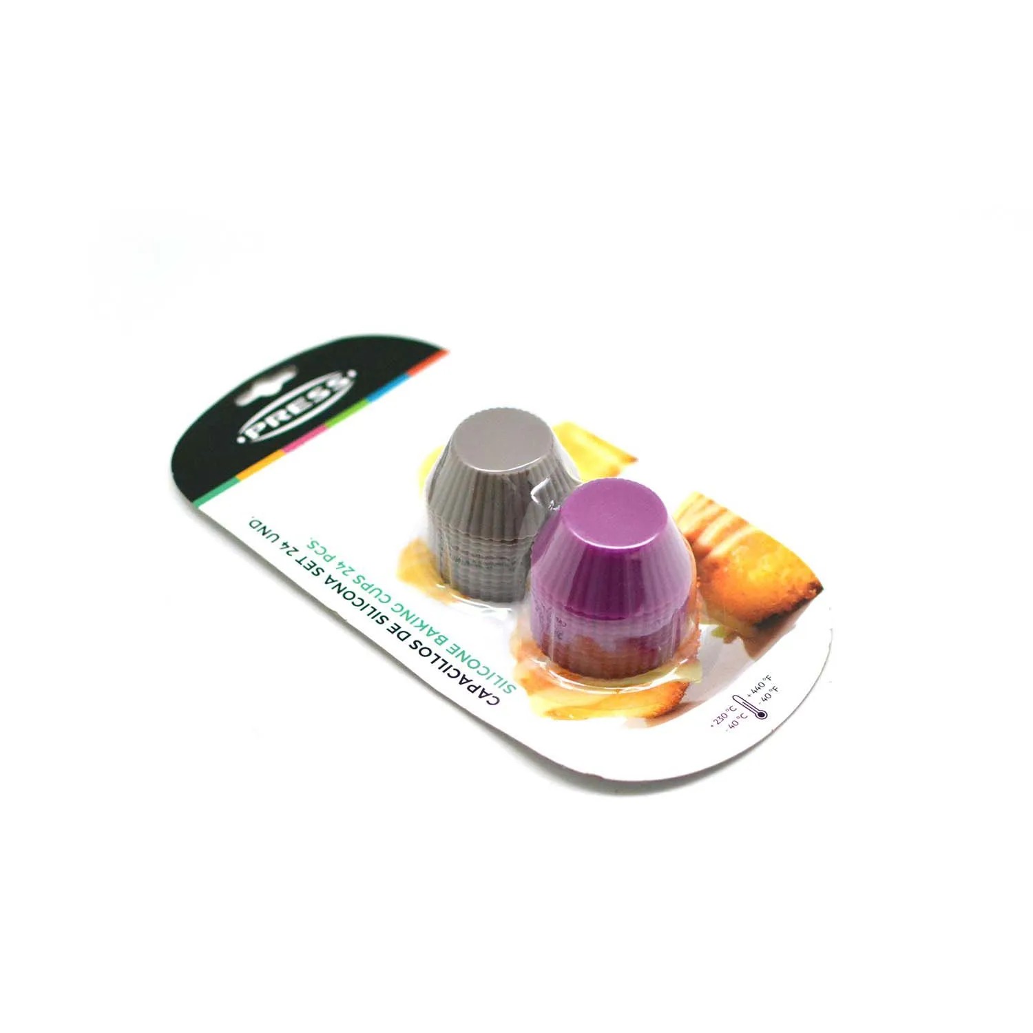 CAPACILLO PRESS MULTICOLOR SILICONA SET 24 UNID - 1